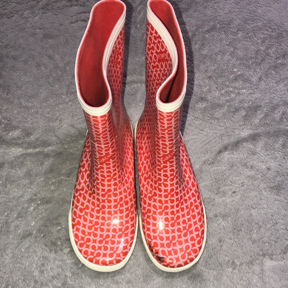 Coach weather boots